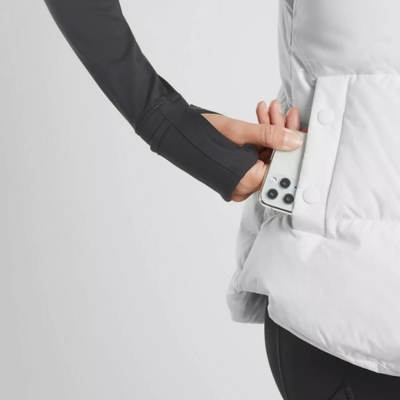 Athleta Downtown Vest down filled new with tag size xxs - Picture 4 of 15